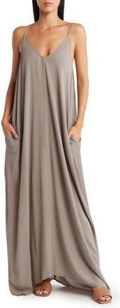 Lovestitch Gauze Maxi Dress in Cement at Nordstrom Rack, Size Small/medium