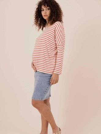 Envie de Fraise Jeansrock f&uuml;r die Schwangerschaft JUNE ENVIE DE FRAISE denim stone
