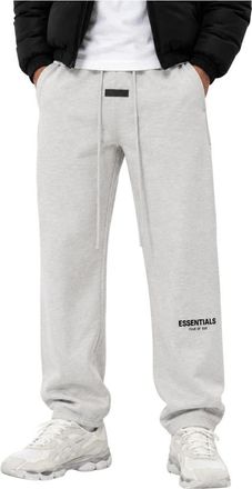 Fear of God Essentials Trainingsbroeken - Heren - Sweatpants - Grijs - L - Katoen - Broeken