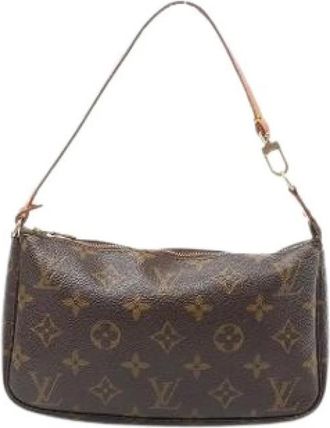 Louis Vuitton Pre-owned Mini Bags, female, Brown, Size: ONE SIZE Pre-owned Pochette Accessoires