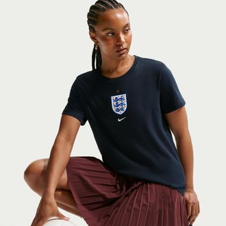 Nike England Nike Womens Soccer T-Shirt in Blue | IH2239-451