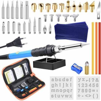 OEM Kit De Pirograbado, Herramienta Profesional Para Grabado En Madera, Pancellent Con Soldador