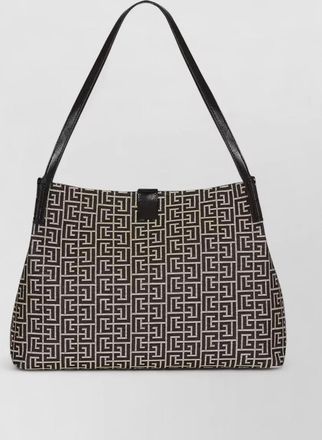 Balmain large open tote bag top handles