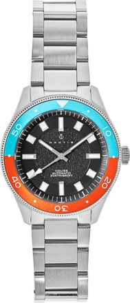 Nautis Holiss Automatic Bracelet Watch - Blue & Orange