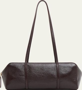 Mansur Gavriel Filo Glossy Leather Shoulder Bag