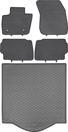 OEM Juego De Alfombrillas De Goma Para Coche Y Maletero Para Ford Mondeo V Estate (desde Enero De 2015 Hasta 2022)