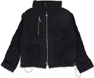 Rhude Black Bullet Zipper Jacket