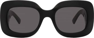 Gucci Grey Square Ladies Sunglasses GG1695S 001 51