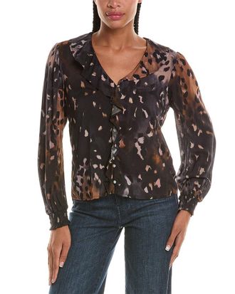 Bella Dahl Ruffle Button Down