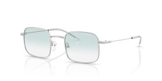 A|X Armani Exchange Clear Gradient Square Ladies Sunglasses AX2055S 60453F 46