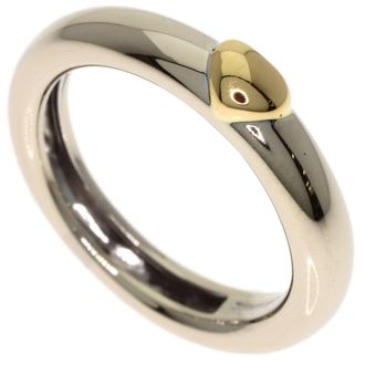 Tiffany & Co. Yellow Gold (18K) White Gold (18K) Band Ring (Pre-Owned)