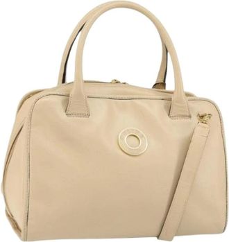 Celine Pre-owned Handbags, female, Beige, Size: ONE SIZE Pre-owned Vintage Handbag