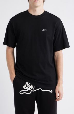 Icecream Outline Graphic Oversize T-Shirt in Black at Nordstrom, Size X-Large