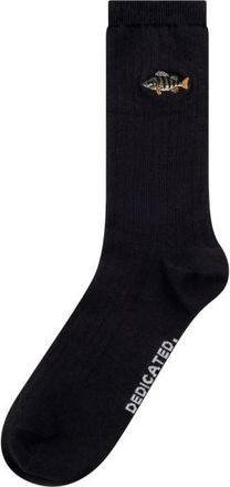 Dedicated Rib Socks Knivsta Perch EMB Multifunktionssocken - Unisex | schwarz