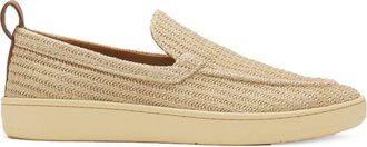 Lanvin Woven Texture Loafers
