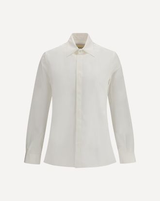 Valentino Rockstud Untitled Cotton Shirt Male 39