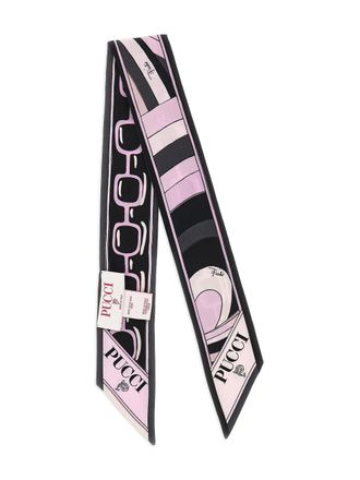 Pucci printed silk scarf - women - Silk - One Size - Pink