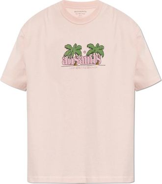AllSaints Uomo, Top, Rosa, L, new