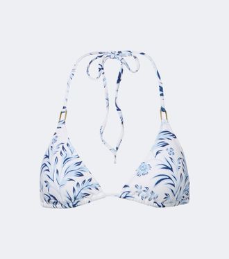 Melissa Odabash Cancun printed bikini top