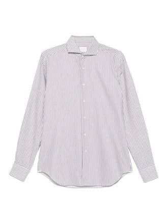 Xacus Twill Stripe Long Sleeve Shirt