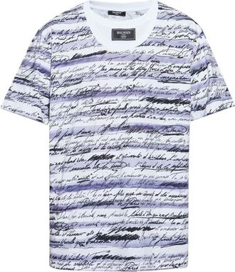 Balmain Love Letter T-shirt - Wit
