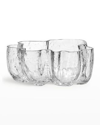 Kosta Boda Large Crackle Bowl