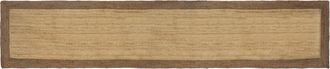 vidaXL Alfombra De &Aacute;rea Gris 60 X 400 Cm Yute Vidaxl