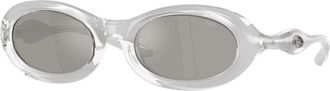 Diesel DL3011U 20296G Mens Sunglasses Clear Size 51