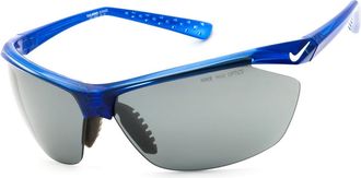 Nike TAILWIND EV0491 422 Mens Sunglasses Blue Size 72