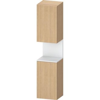 Duravit Qatego Armario Alto, Puerta Bisagra Izquierda, - Duravit