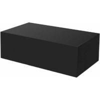 OEM Funda Protectora Impermeable Para Muebles De Jard&iacute;n, Tejido Oxford 210d, Color Negro, Rectangular, Estilo Rat&aacute;n, Resistente Al Viento Y Al Sol (123 X 