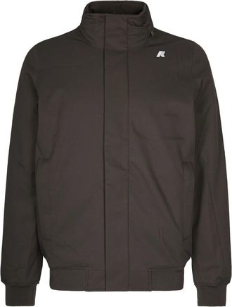 K-Way Amaury Twill Marmotta Jacket - Heren - Zomerjassen - Groen - 2XL - Polyester - Jassen