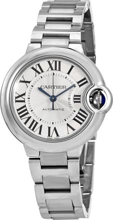 Cartier Pre-owned Cartier Ballon Bleu Automatic Silver Dial Ladies Watch WSBB0044
