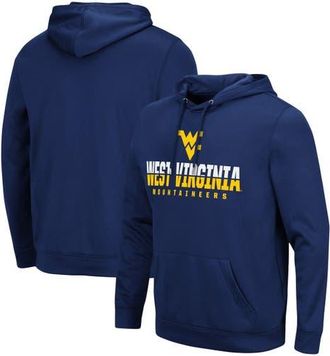 Colosseum Mens Colosseum Navy West Virginia Mountaineers Lantern Pullover Hoodie at Nordstrom, Size X-Large