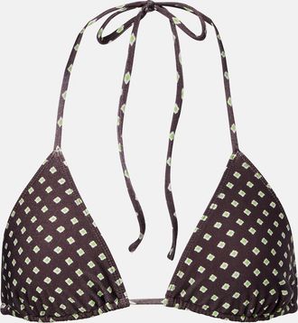 Faithfull The Brand Sete printed bikini top