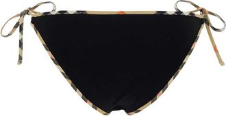 Burberry Womens Bikini Bottom Black Polyamide Elastane Swimwear