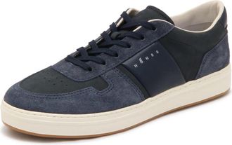 Hogan H668 Allacciato Fascia Logo - Heren - Sneakers - Blauw - 42 EU - Su&egrave;de - Schoenen
