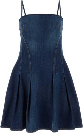 Alexander McQueen Denim mini dress