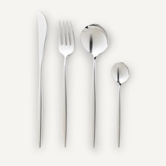 AM.PM 16-delig bestek in inox, Nagi