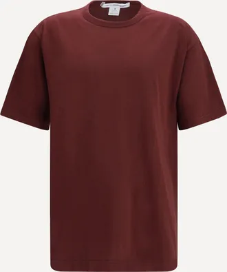 Comme Des Gar&ccedil;ons Short-sleeved cotton crewneck T-shirt Male XS