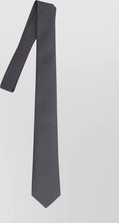 Gucci jacquard pattern tie featuring bee detail