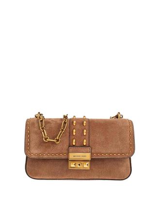 Michael Kors Camel suede shoulder bag