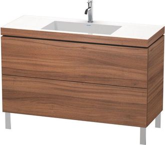 Duravit Duravit - Mueble De Ba&ntilde;o L-cube Wt Vero Air 698x1200x480mm Sin Orificio Para Grifer&iacute;a Nogal Oscuro