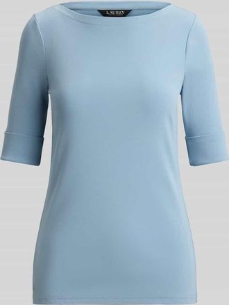 Lauren Ralph Lauren Slim Fit T-Shirt aus reiner Baumwolle in Hellblau, Gr&ouml;&szlig;e XXL