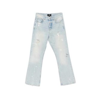 Represent Paint-splatter Distressed Jeans