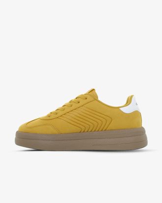 Fessura Italia Lightweight Microfibra Sneaker - Yellow