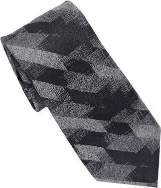 Karl Lagerfeld Large Houndstooth Print Tie in Black/White at Nordstrom Rack