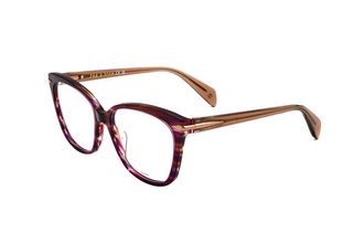 Rag & Bone RNB3077 0L7W 00 Violet Brown Horn 54mm