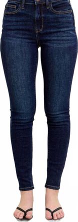 Judy Blue High Waist Skinny Jeans In Dark Wash