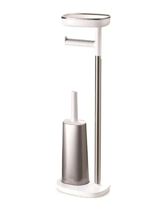 Joseph Joseph Easystore Plus Toilet Paper Stand With Brush